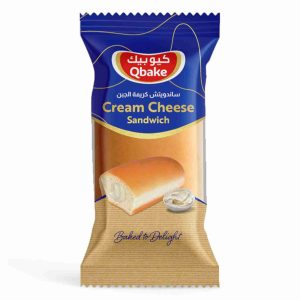 QBAKE CREAM CHEESE SANDWICH ROLL 110GM