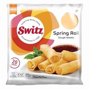 SWITZ SPRING ROLL SHEET 8X8INCH 20PCS