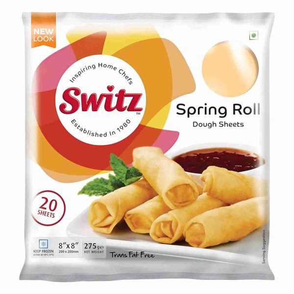 SWITZ SPRING ROLL SHEET 8X8INCH 20PCS