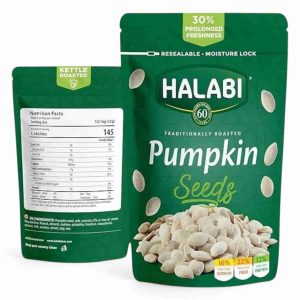 HALABI TRADITIONALLY ROASTED PUMKPKIN SEEDS 250 GM