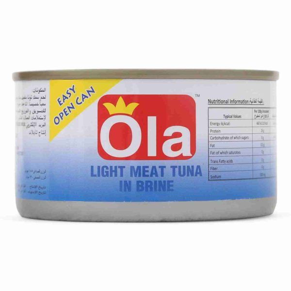 OLA LIGHT MEAT TUNA IN BRAIN 185GM