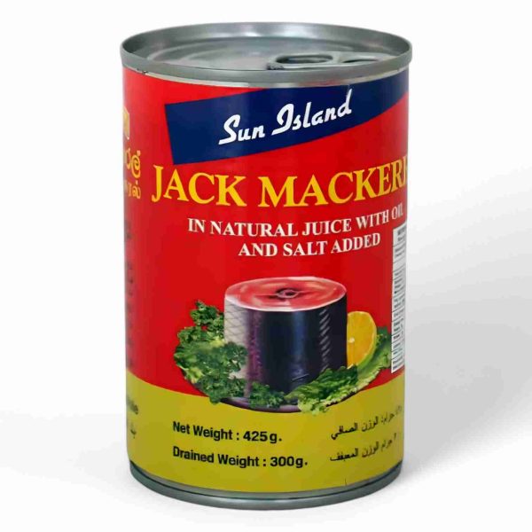 SUN ISLAND JACK MACKEREL 425GM