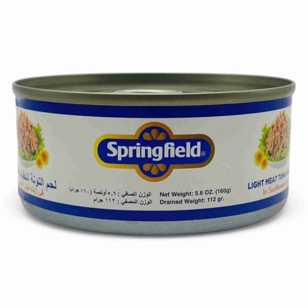 SPRINGFIELD LIGHT MEAT TUNA 170GM