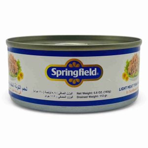 SPRINGFIELD LIGHT MEAT TUNA 170GM