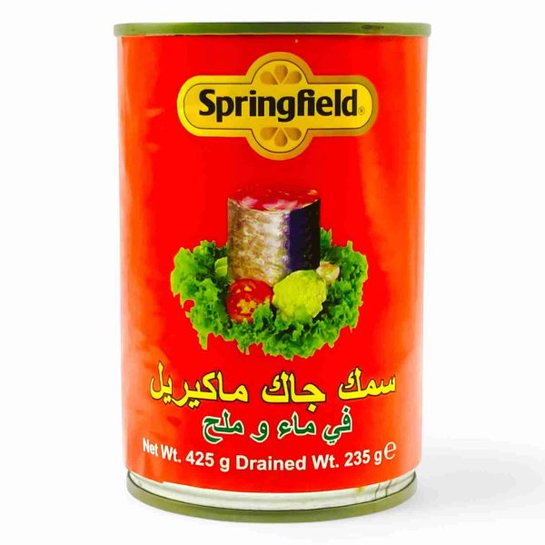 SPRINGFIELD MACKEREL 425GM IN TOMATO SAUCE