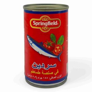 SPRINGFIELD SARDINES 155GM IN TOMATO SAUCE