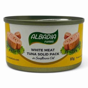 ALBADIA WHITE MEAT TUNA 85GM IN SUNFLOWER OIL