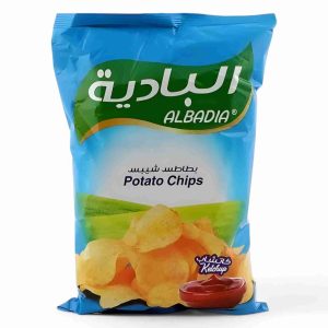 ALBADIA POTATO CHIPS 150GM KETCHUP
