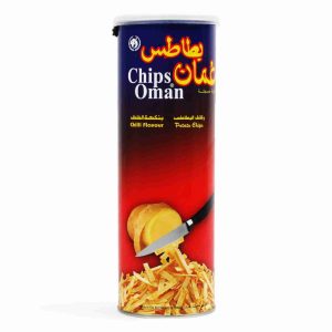 OMAN CHIPS CAN 137 GM CHILLI