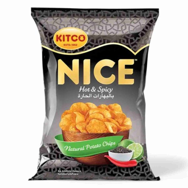 NICE POTATO CHIPS 16 GM HOT&SPICY