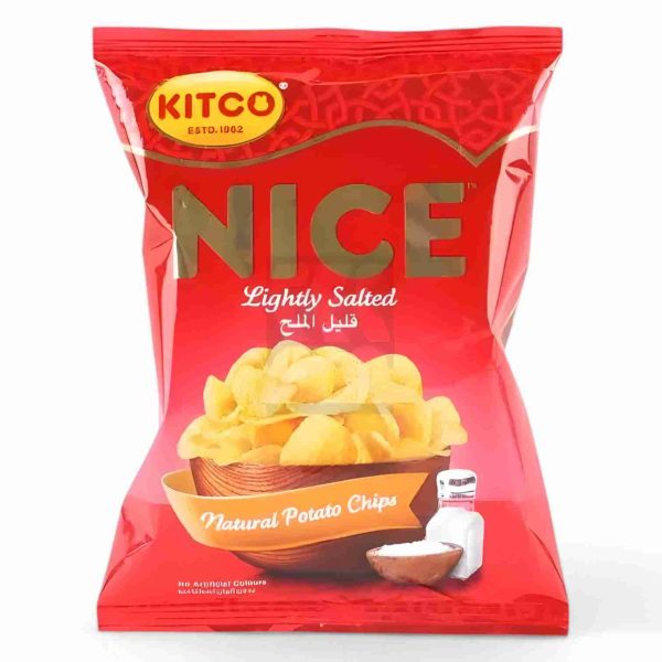 NICE POTATO CHIPS 80 GM LIGHTLY SALTED
