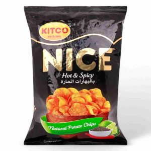 NICE POTATO CHIPS 80 GM HOT & SPICY