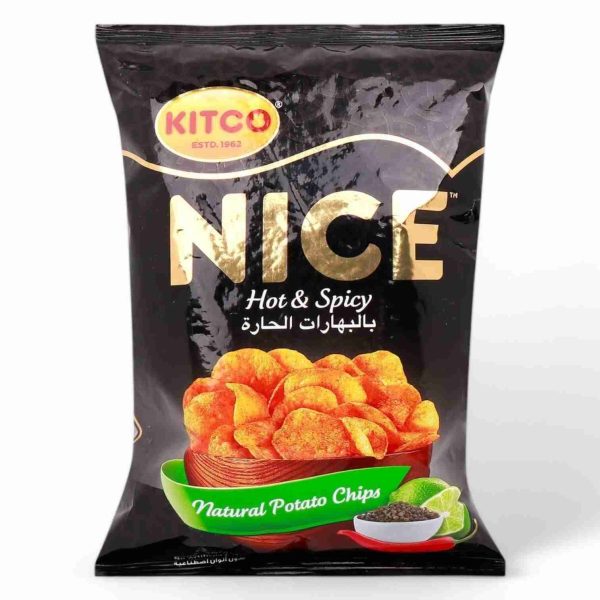 NICE POTATO CHIPS 80 GM HOT & SPICY