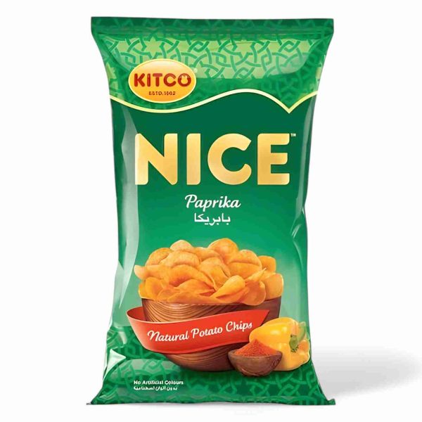NICE POTATO CHIPS 80 GM PAPRIKA
