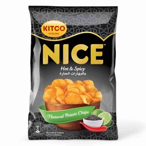 NICE POTATO CHIPS 167 GM HOT & SPICY
