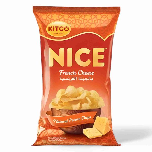 NICE POTATO CHIPS 80 GM FRENCH CHEESE