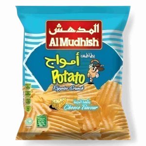 AL MUDHISH POTATO RIPPLE CRUNCH 75 GM CHEESE