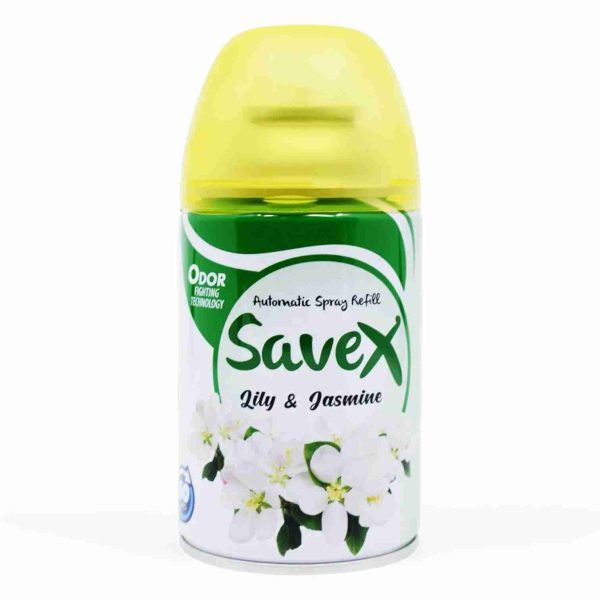 SAVEX AIR FRESHNER LILY JASMINE 250ML