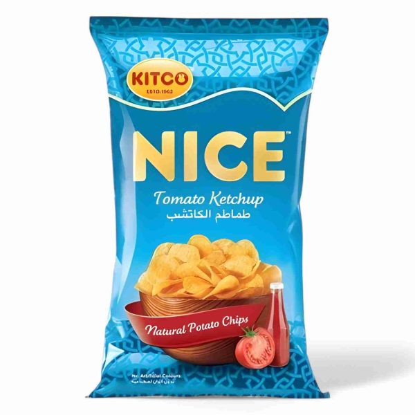 NICE POTATO CHIPS 80 GM TOMATO KETCHUP