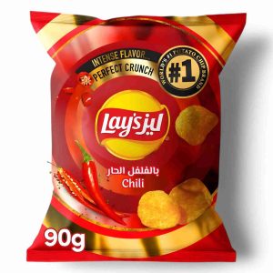 LAYS POTATO CHIPS 90 GM CHILLI