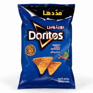 DORITOS TORTILLA CHIPS 105 GM SWEET CHILI PEPPER