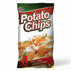 SAMAR SNACKS POTATO CHIPS 40 GM CHILI