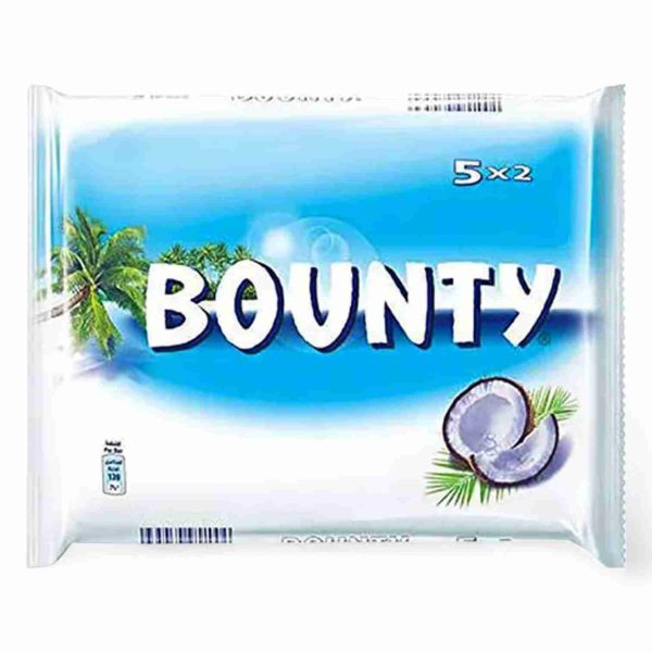 BOUNTY CHOCOLATE BAR 57GM*10PCS