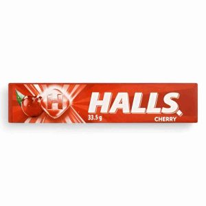 HALLS CHEWINGUM 25 GM CHERRY