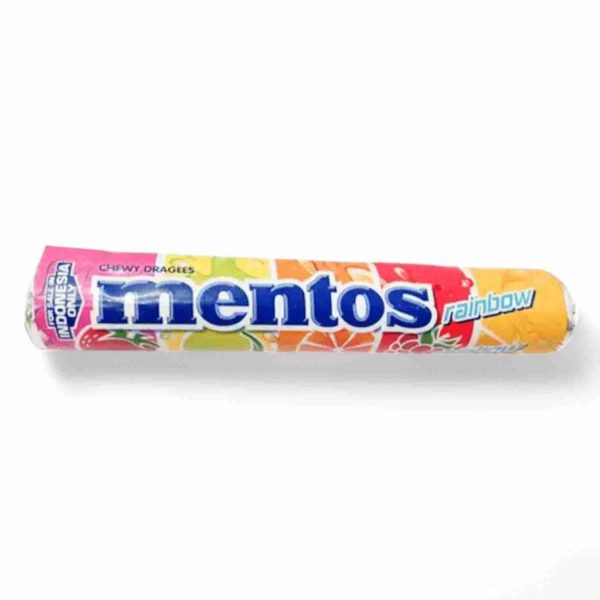 MENTOS CHEWY DRAGEES 29GM RAINBOW