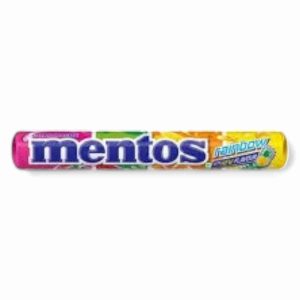 MENTOS CHEWY DRAGEES 29GM*24PCS RAINBOW