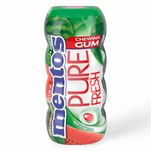 MENTOS PURE FRESH CHEWING GUM 14NOS WATERMELON