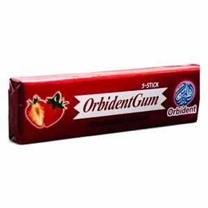 ORBIDENT CHEWING GUM STRAWBERRY