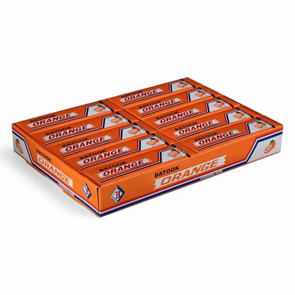 BATOOK CHEWING GUM ORANGE*20 PCS