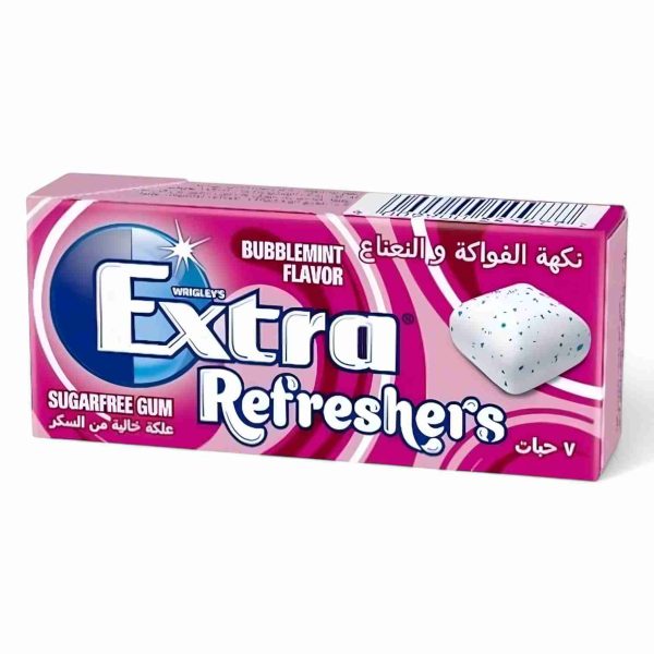 WRIGLEY'S EXTRA REFRESHERS CHEWING GUM 15.6 GM