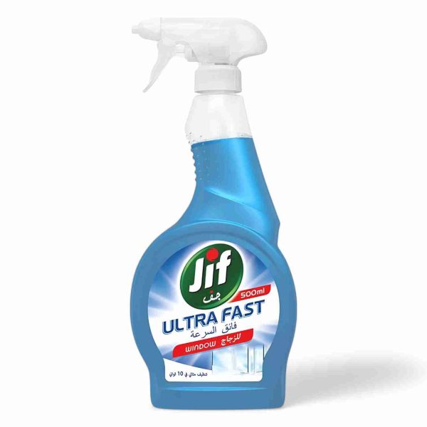 JIF ULTRA FAST WINDOW CLEANER SPRAY 500ML