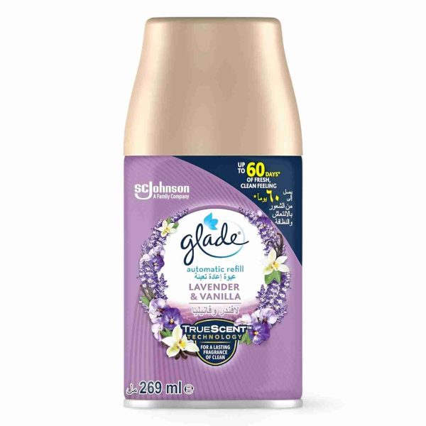 GLADE AUTOMATIC REFILL LAVENDER &VANILLA 269 ML