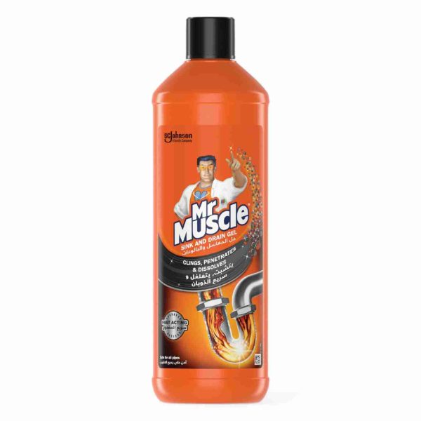 MR MUSCLE SINK AND DRAIN GEL 1000 ML