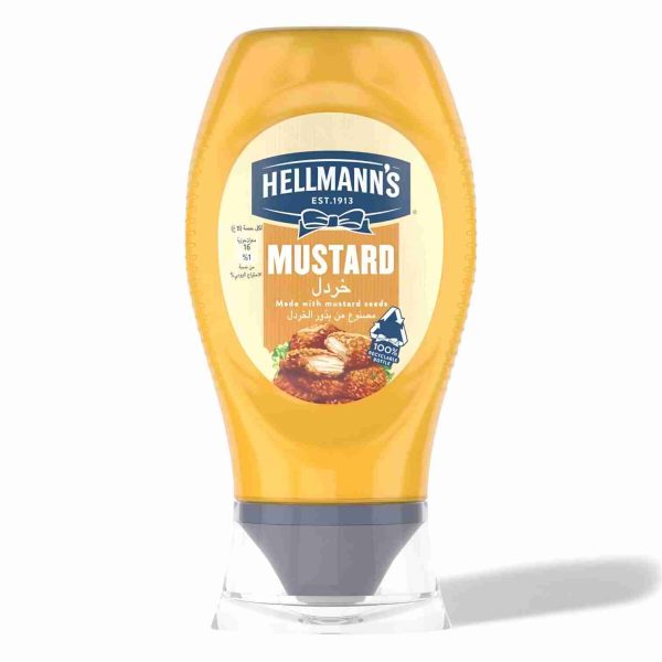 HELLMANNS MUSTARD MAYONNAIS 250GM