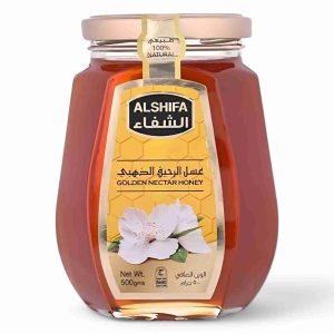 GOLDEN NECTAR NATURAL HONEY 500 GM OCTAGONAL PET