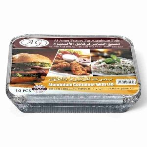 AG ALUMINIUM CONTAINER 10 PCS