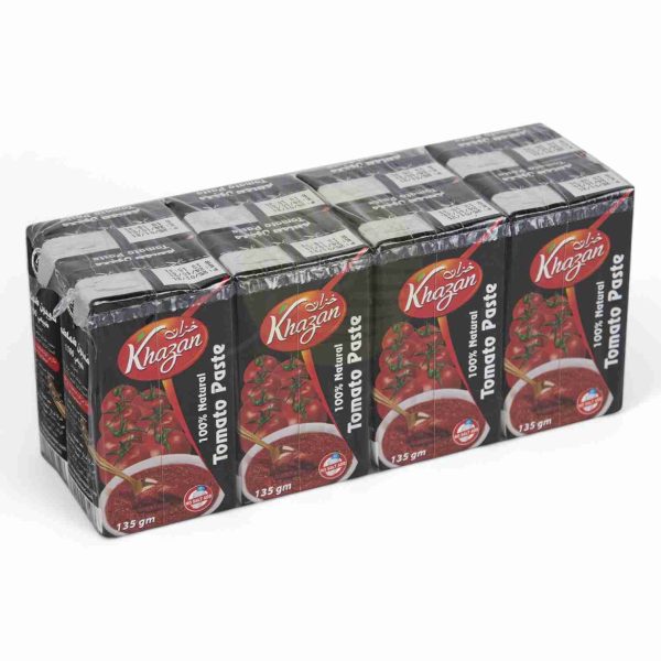 KHAZAN TOMATO PASTE 135GM*8PCS