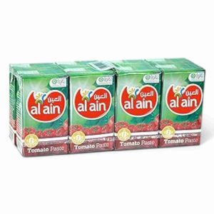 AL AIN TOMATO PASTE 135 GM*8PCS