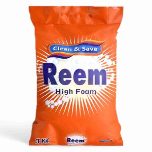 REEM DETERGENT POWDER HIGH FOAM 3KG