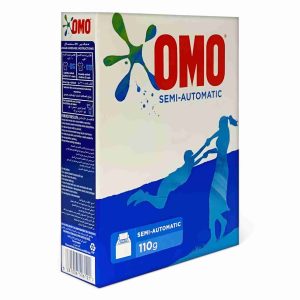 OMO SEMI AUTOMATIC DETERGENT POWDER TOP LOAD 110 GM