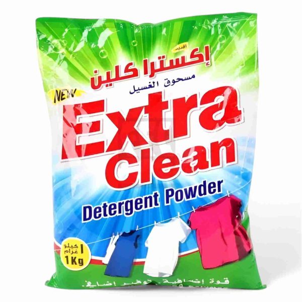EXTRA CLEAN DETERGENT POWDER 1 KG