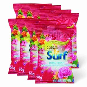 SURF ROSE FRESH LAUNDRY DETERGENT POWDER 90GM * 12PCS