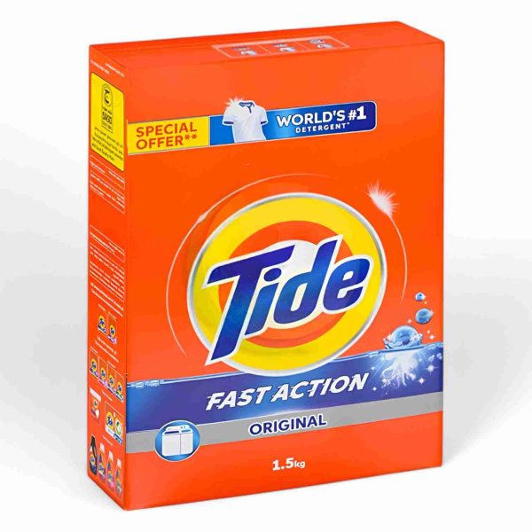 TIDE DETERGENT POWDER 1KG FAST ACTION